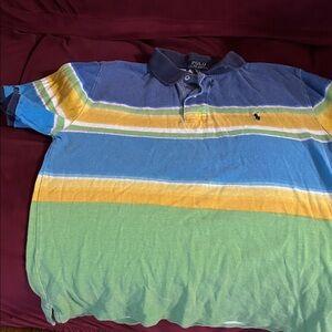 Polo by Ralph Lauren Men's Multicolor Striped Polo